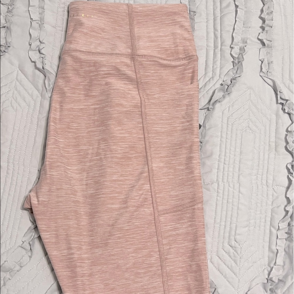 Vitoria’s Secret Light Pink Leggings Large